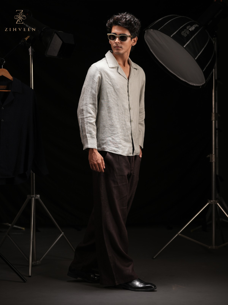 Rowan Full-sleeve Shirt - Pepper Mint