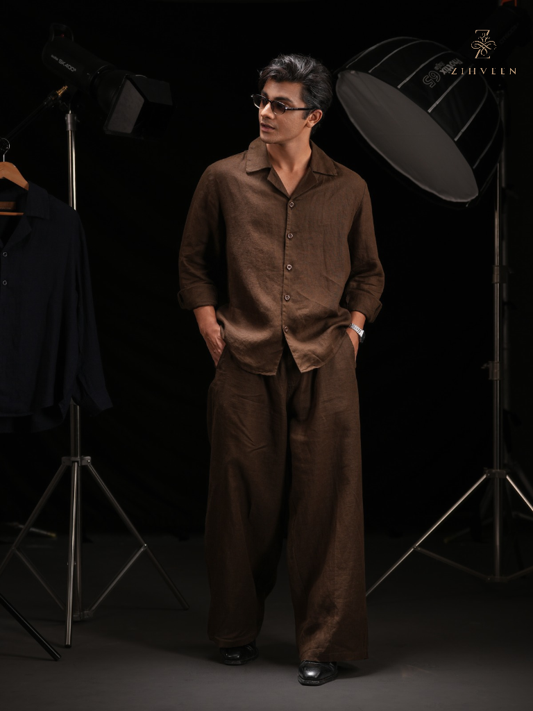 Rowan Full-sleeve Shirt - Cedar Brown