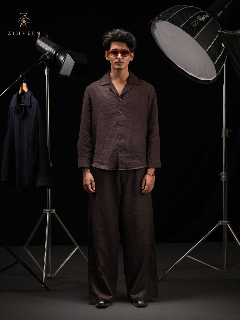 Rowan Full-sleeve Shirt - Hickory Coffee - view 3