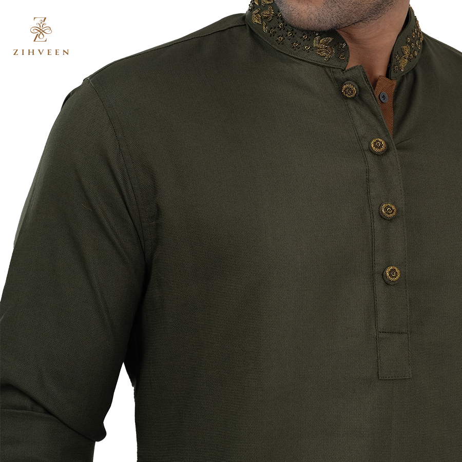 Olive Green- ZVOG039A - view 1